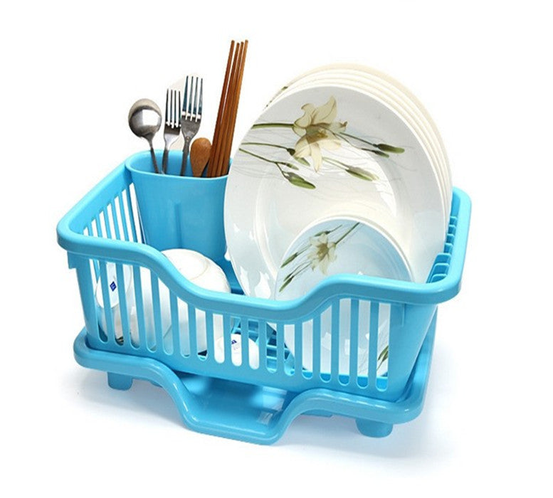 Kitchen shelf storage rack rack plastic dishes Lishui racks kitchen rack factory outlets
