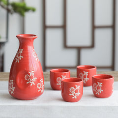 Household Ceramic Wine Pot Red Wine Set