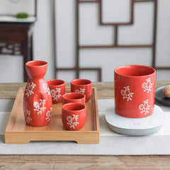 Household Ceramic Wine Pot Red Wine Set
